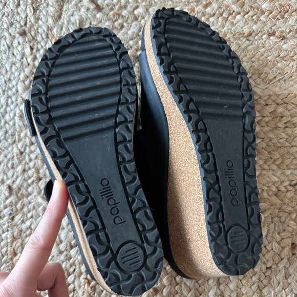 Birkenstock Nora Big Buckle Sandals – Black – Silver Buckles – Size EU 38 / US W - Picture 13 of 13